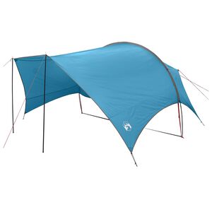vidaXL Cort de camping rezistent la apă albastru 550 x 400 x 230 cm