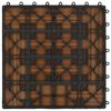 vidaXL Plăci pentru Deck 11 pcs Lemn de tec 30 x 30 cm Lemn compozit