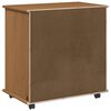 vidaXL Cabinet mobil Maro miere 63,5 x 39 x 65,5 cm Lemn de pin masiv