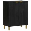 vidaXL Dulap, negru, 60x33x75 cm, lemn prelucrat