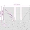 vidaXL St&acirc;lp de gard. Gri 25 x 1,6 m (plasă de 13 mm) Oțel și PVC