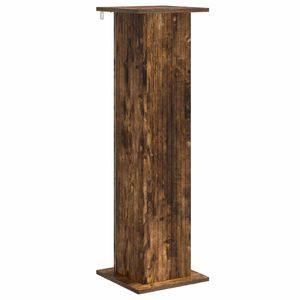vidaXL Suport pentru plante Stejar fumuriu 30,5 x 30 x 100,5 cm