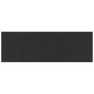 vidaXL Tăblie de Pat pentru Perete 12 buc. 90 x 30 cm Negru țesătură