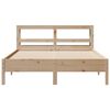 vidaXL Cadru de pat fără saltea, 160x200 cm, lemn masiv pin