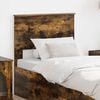 vidaXL Tăblie cap cu headboard Stejar fumuriu 75 cm Lemn compozit