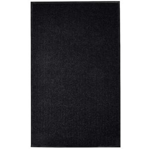 vidaXL Covoraș de ușă, negru, 117x220 cm, PVC