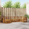 vidaXL Seturi de canapele 7 pcs natural Lemn Solid de Acacia