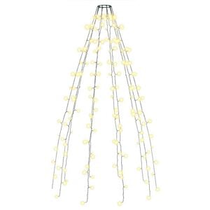 vidaXL Instalație de lumini brad de Crăciun cu 150 LED-uri, 150 cm
