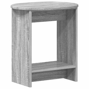 vidaXL Masă laterală Sonoma gri 50 x 39,5 x 55 cm Lemn prelucrat