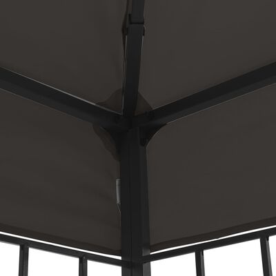 vidaXL Pavilion, antracit, 3 x 3 m
