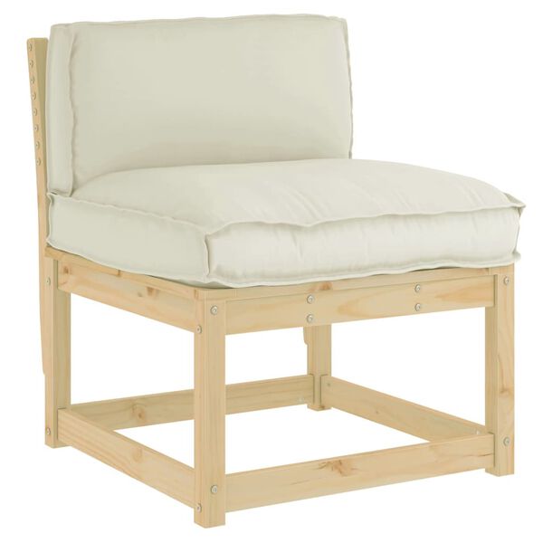 vidaXL Pernă Crem 70 x 40 x 12 cm Material Oxford