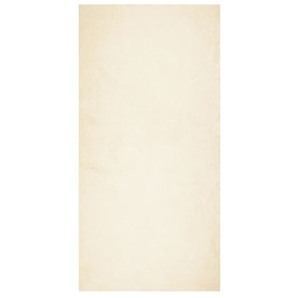 vidaXL Covor HUARTE, fir scurt, moale și lavabil, crem, 100x200 cm