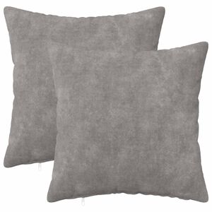 vidaXL Husă pentru pernă 2 pcs HEERLEN Gri deschis 30 x 30 cm