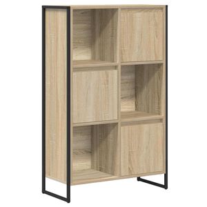 vidaXL Dulap pentru cărți Sonoma 68 x 30 x 108.5 cm Lemn compozit