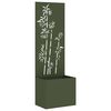 vidaXL Ecran de intimitate pentru grădină Olivengr&oslash;nn 50 x 150 cm