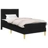 vidaXL Cadru de pat 90 x 200 cm Negru
