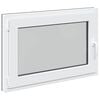 vidaXL Fereastră pentru subsol RISOR 90 x 70 cm PVC și Sticlă Antracit