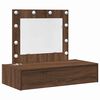 vidaXL Masă de Machiaj Maro 83 x 40 x 70 cm Lemn prelucrat