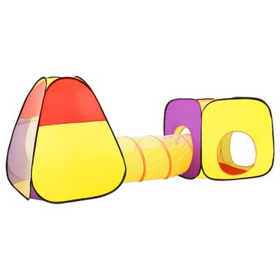 vidaXL Cort de joacă pentru copii, multicolor, 255x80x100 cm