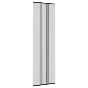 vidaXL Plasă de insecte cu cortină Negru 70 x 220 cm Poliester