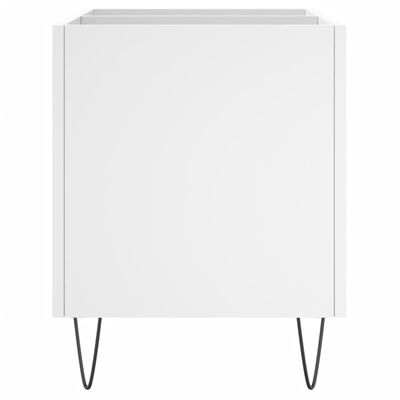 vidaXL Dulap de discuri, alb, 74,5x38x48 cm, lemn prelucrat