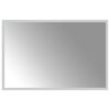 vidaXL Oglindă de baie cu LED Transparent 60 x 40 cm sticlă securizată