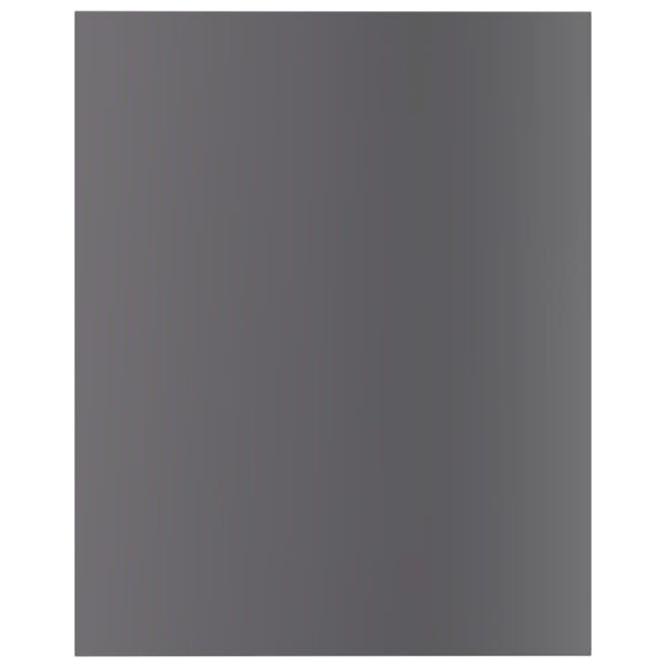 vidaXL Plăci bibliotecă, 8 buc., gri extralucios, 40x50x1,5 cm, PAL