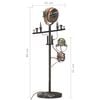 vidaXl Lampă de podea, aspect de reparator, fier