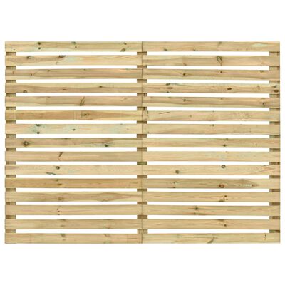 vidaXL Panou gard de grădină, 180 x 180 cm, lemn de pin tratat