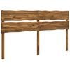 vidaXL Tăblie de pat cu margini naturale ROSTOCK natural 180 cm