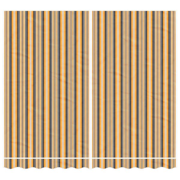 vidaXL Pânză de rezervă copertină, dungi multicolore, 3x2,5 m