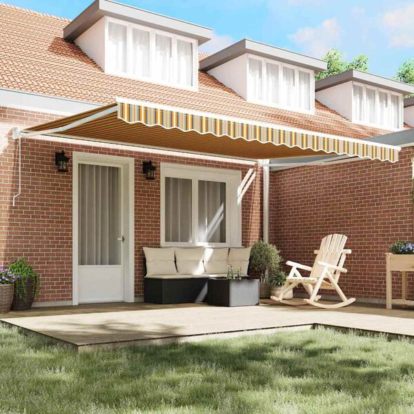 vidaXL Cortina Retractabilă Multicolour 450 &times; 300 cm