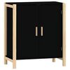 vidaXL Servantă, negru, 62x38x70 cm, lemn prelucrat