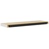 vidaXL Rafturi perete suspendate 2 buc. stejar/alb 90x23,5x3,8 cm MDF