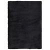 vidaXL Covor shaggy cu pom &icirc;nalt, NAVARRA, negru, 240x340cm, poliester