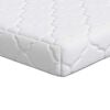 vidaXL Saltea Alb 70 x 140 cm Material Jacquard