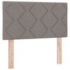 vidaXL Tăblie cap Gri taupe 80 cm țesătură