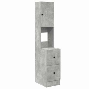 vidaXL Dulap de bucătărie cu sertar Gri 35 x 50 x 180 cm Lemn compozit