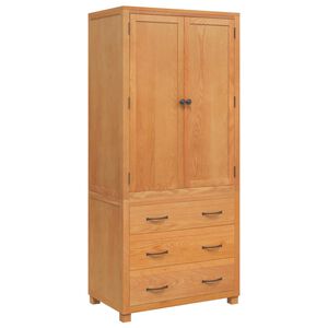 vidaXL Set de Mobilier pentru Depozitare 2 buc. Maro 80 x 50 x 180 cm