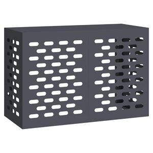 vidaXL Husă pentru aer condiționat Antracit 90 x 40 x 60 cm Oțel