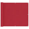 vidaXL Ecran de balcon 100 x 200 cm Material Oxford Dreptunghiular