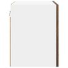 vidaXL Dulap suspendat Stejar fumuriu 40 x 31 x 40 cm Lemn compozit
