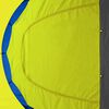 vidaXL Cort camping material textil, 9 persoane, albastru și galben