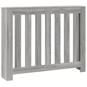 vidaXL Mască pentru calorifer gri sonoma 104x20x82 cm lemn prelucrat