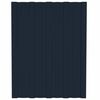vidaXL Panou de acoperiș 12 pcs Antracit 60 x 45 cm Oțel galvanizat