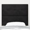 vidaXL Tăblie cap cu headboard Negru 90 cm Piele artificială
