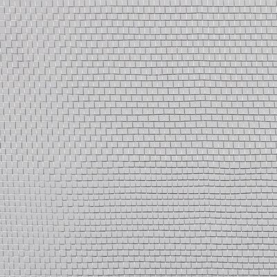 vidaXL Plasă de sârmă, argintiu, 100 x 500 cm, aluminiu