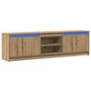 vidaXL Unități TV 2 pcs Maro 180 x 34 x 50 cm Lemn compozit