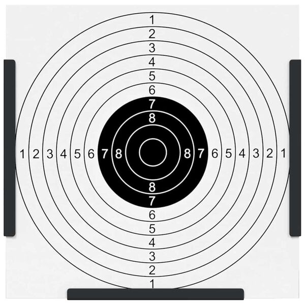 vidaXL Cutie pentru gloanțe Negru 17 x 17 cm Oțel