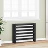 vidaXL Capac pentru radiator Stejar Negru 104 x 20 x 82 cm